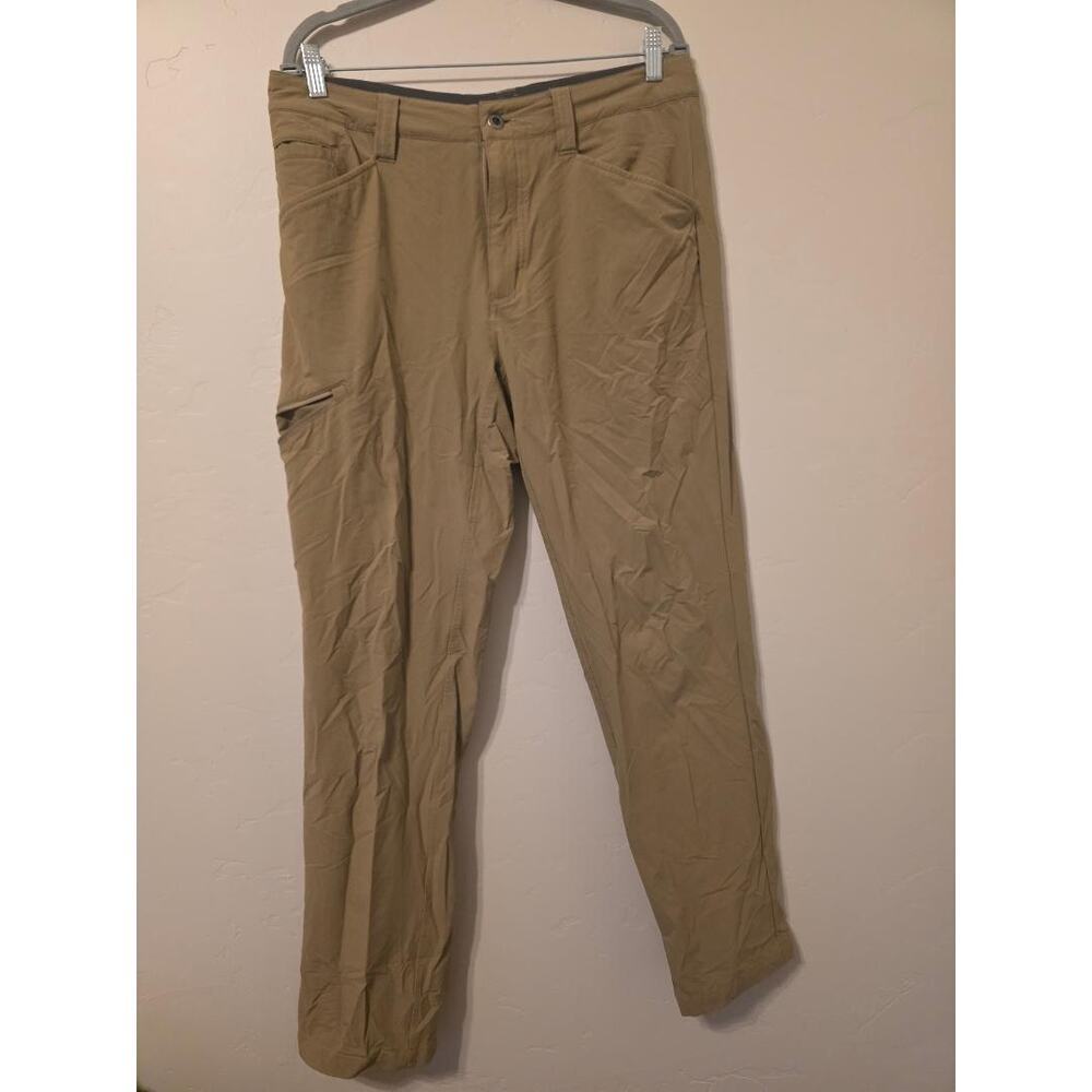 Patagonia Hiking Pants Men’s 33 Brown Lightweight Nylon Stretch Outdoor Pants